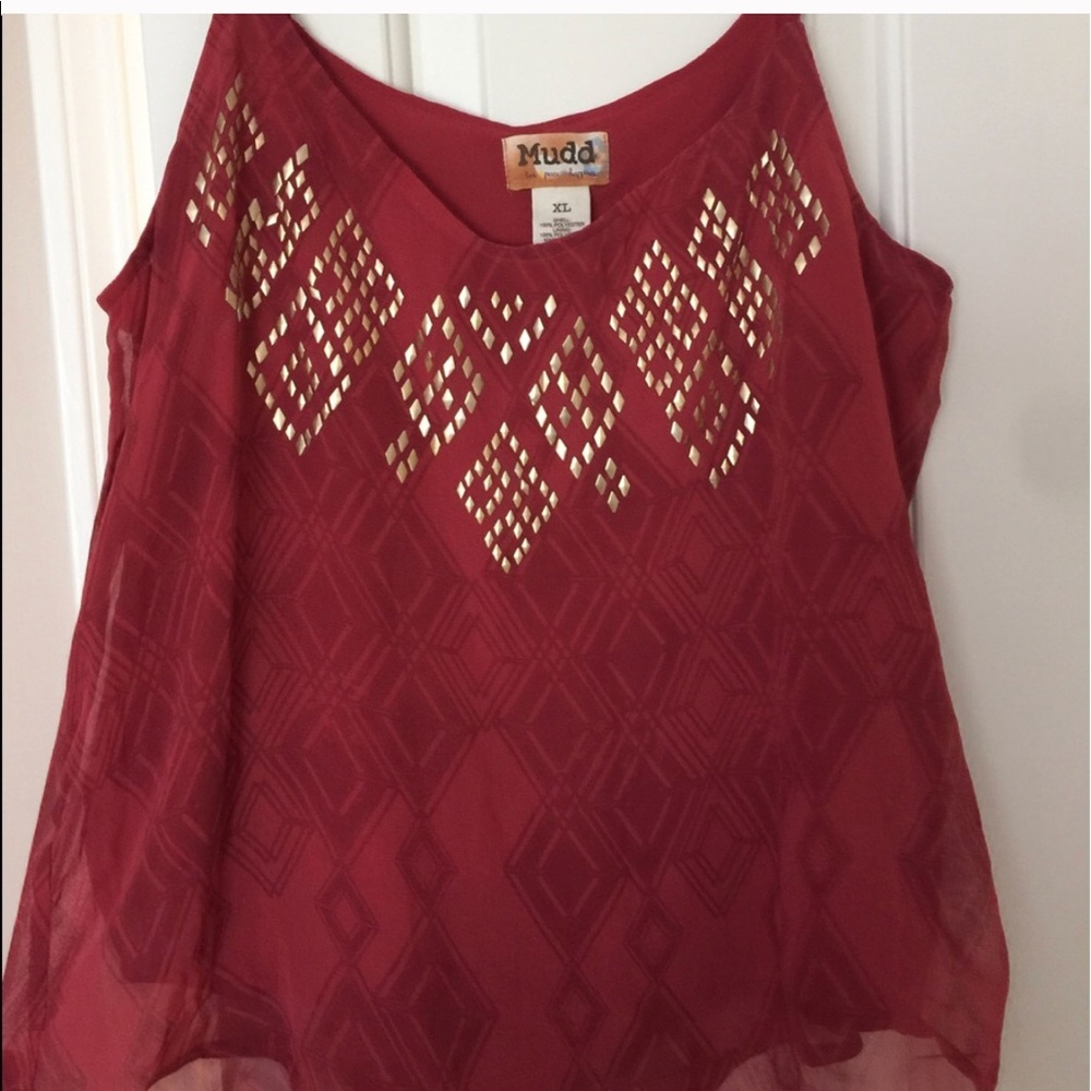 Gorgeous Red Tank